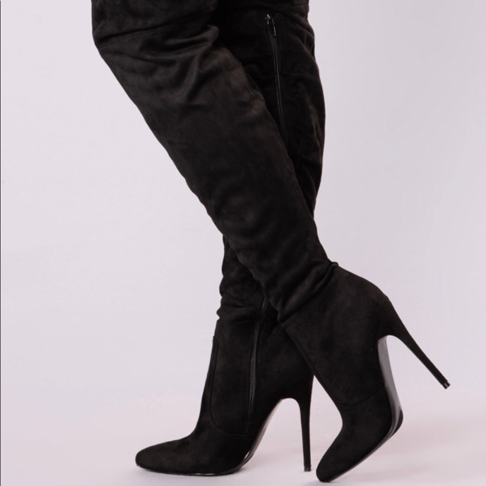 Thigh high boots